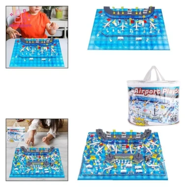 Playset Máy Bay Deluxe - Đồ Chơi Mô Hình Thực Tế, Giá Ưu Đãi 244.200đ cho Bé Trai