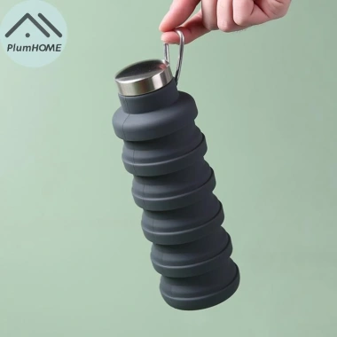 Plumhome Chai Nước Silicone Gập Được - Dụng Cụ Du Lịch, Cà Phê, Thể Thao, Nhỏ Gọn, Bền Bỉ, Giá 109.670 VND 5