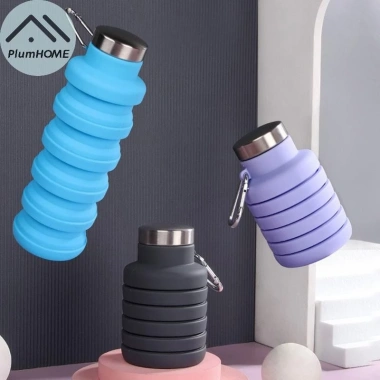 Plumhome Chai Nước Silicone Gập Được - Dụng Cụ Du Lịch, Cà Phê, Thể Thao, Nhỏ Gọn, Bền Bỉ, Giá 109.670 VND 6