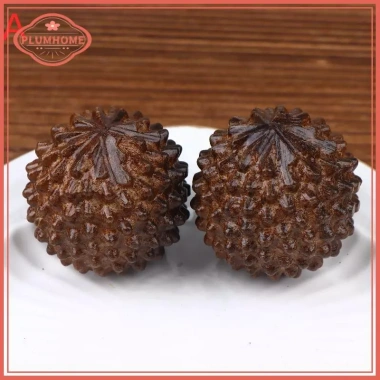 [PLUMHOME] Gỗ Đàn Hương Cầm Tay Cứu Trợ Quả Óc Chó - Massage, Tập Thể Dục, Đồ Chơi Sức Khỏe - 94.248 VND 10