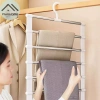 PlumHOME Móc Treo Quần Inox Gập Lại, Tiết Kiệm Không Gian Tủ Quần Áo 7