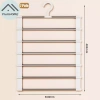 PlumHOME Móc Treo Quần Inox Gập Lại, Tiết Kiệm Không Gian Tủ Quần Áo 10