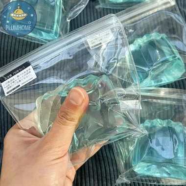 Plumhome TPR Ice Blue Mờ Siêu Mềm - Bóp Pudding Paw Giảm Căng Thẳng Cho Trẻ Em & Người Lớn, Quà Tặng Độc Đáo