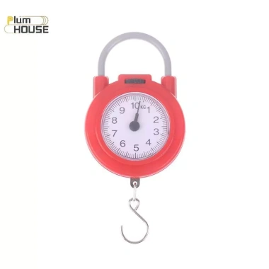 PlumHOUSE Cân Lò Xo 10KG Bỏ Túi Di Động, Cân Tay, Vali, Trọng Lượng, Móc Cá - 49.000 VND 10