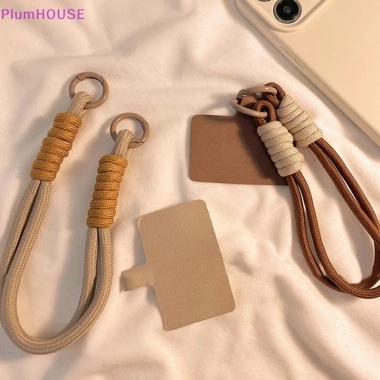 PlumHOUSE INS Dây Đeo Điện Thoại Bím Tóc, Chống Mất, Cổ Tay Ngắn, Kèm Đệm VN - 45.870 VND