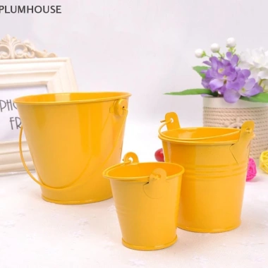PlumHOUSE Xô Kẹo Kim Loại Nhiều Màu - Pails Keg Tiệc Cưới DIY VN, Giá Ưu Đãi 44.330₫