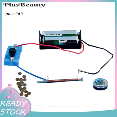 Pluscloth 1 Bộ Thí Nghiệm Nam Châm Điện An Toàn – Tập Thể Dục, Khoa Học, Dành Cho Gia Đình, Giá Ưu Đãi 68.793đ