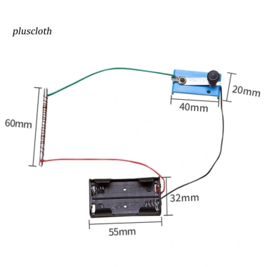 Pluscloth 1 Bộ Thí Nghiệm Nam Châm Điện An Toàn – Tập Thể Dục, Khoa Học, Dành Cho Gia Đình, Giá Ưu Đãi 68.793đ
