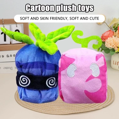 Plush Blox Fruits Mystery Box – Thú nhồi bông gối ném đồ chơi, hộp trái cây báo 3