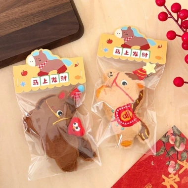 Plushie Móc Khóa CHARMENTT - Pony Dễ Thương, May Mắn Cung Hoàng Đạo, Trang Trí Túi Học - 56.100₫ 7