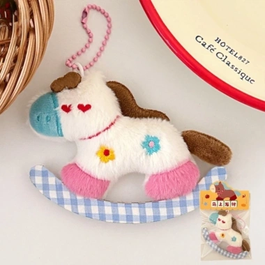 Plushie Móc Khóa CHARMENTT - Pony Dễ Thương, May Mắn Cung Hoàng Đạo, Trang Trí Túi Học - 56.100₫ 10