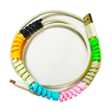 Pn2 Dây dữ liệu đa năng silicone tay áo bảo vệ - Dây màu xoắn ốc chắc chắn, chống vỡ, 37.400₫ 5 Pn2 Dây dữ liệu đa năng silicone tay áo bảo vệ - Dây màu xoắn ốc chắc chắn, chống vỡ, 37.400₫ 5
