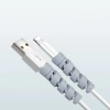 Pn2 Dây dữ liệu đa năng silicone tay áo bảo vệ - Dây màu xoắn ốc chắc chắn, chống vỡ, 37.400₫ 6
