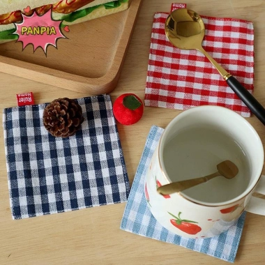 Pnpia 1/5 Bộ 5 Vải Coaster Cotton Nguyên Chất - Khăn Trà Đôi Cách Nhiệt, Lót Cốc, Placemat Bếp Boutique Giá 43.740₫ 8