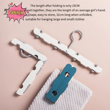 Pnpia Du Lịch Gấp Móc Treo Di Động Giá Phơi Ngoài Trời - Chống Trơn Trượt, Tiết Kiệm Không Gian, 64.130₫ 5