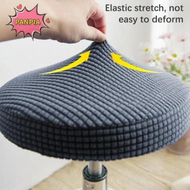 Pnpia Ghế Bọc Tròn Lông Cừu Đàn Hồi - Chống Bẩn, Bảo Vệ Barstool & Nhà Ăn 6 Pnpia Ghế Bọc Tròn Lông Cừu Đàn Hồi - Chống Bẩn, Bảo Vệ Barstool & Nhà Ăn 6