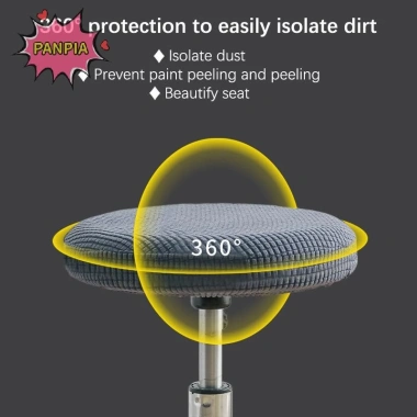 Pnpia Ghế Bọc Tròn Lông Cừu Đàn Hồi - Chống Bẩn, Bảo Vệ Barstool & Nhà Ăn 9 Pnpia Ghế Bọc Tròn Lông Cừu Đàn Hồi - Chống Bẩn, Bảo Vệ Barstool & Nhà Ăn 9