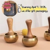 PNPIA Tây Tạng Handmade Đồng Thau Hát Bát Thiền Yoga – Âm Thanh Chữa Bệnh Giảm Căng Thẳng, Bát Chánh Niệm, 218.790₫