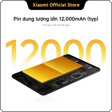 POCO Pad M1 8GB+256GB màn hình 12.1 120Hz 2.5K, Snapdragon 7s Gen4, 7.99 tr