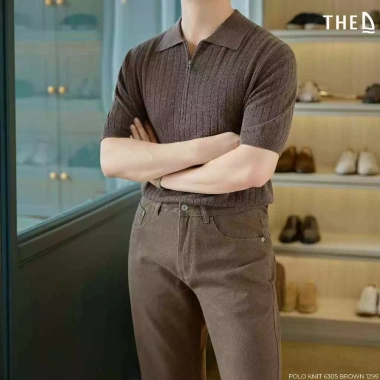 Polo Knit 6.305.1 Casual Premium 805 cotton + 20% linen - Regular fit M-2XL, giảm giá 599k, giá gốc 760.730 VND