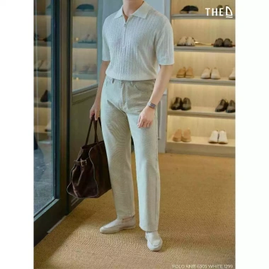 Polo Knit 6.305.1 Casual Premium 805 cotton + 20% linen - Regular fit M-2XL, giảm giá 599k, giá gốc 760.730 VND 6 Polo Knit 6.305.1 Casual Premium 805 cotton + 20% linen - Regular fit M-2XL, giảm giá 599k, giá gốc 760.730 VND 6