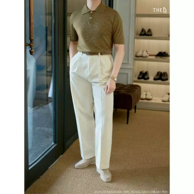 Polo Knit The D 85% Viscose 15% Polyester Regular Fit M-2XL Giá chỉ 599.000₫ 3