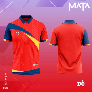 Polo Wika Mata nam nữ thoáng mát, thoải mái suốt trận đấu – Giá chỉ 359.000₫
