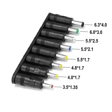 POOP Điện áp linh hoạt USB C DC5.521 Dây cáp chuyển đổi 8 đầu hoán đổi 284.354₫ 4