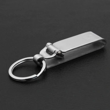 Poop thời trang kẹp thắt lưng an toàn Đai giữ chìa khóa thép không gỉ, chống mất 8