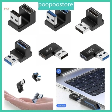 Poop USB 3.0 Bộ chuyển đổi nam sang nữ, mở rộng góc phải 90° nhanh, giá 45.474₫