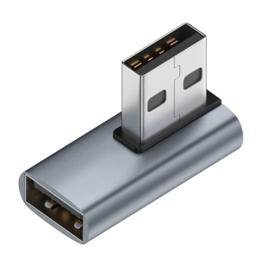 Poop USB 3.0 Bộ chuyển đổi nam sang nữ, mở rộng góc phải 90° nhanh, giá 45.474₫