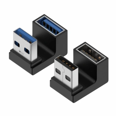 Poop USB 3.0 Bộ chuyển đổi nam sang nữ, mở rộng góc phải 90° nhanh, giá 45.474₫