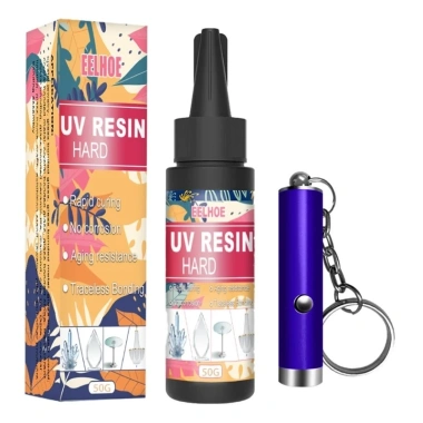 POOP UV Trang Sức Nhựa Keo Trong Suốt - Chống Nắng UV Cực Tím, Dán Pha Lê Bền Đẹp, Giá 92,657₫