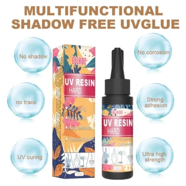 POOP UV Trang Sức Nhựa Keo Trong Suốt - Chống Nắng UV Cực Tím, Dán Pha Lê Bền Đẹp, Giá 92,657₫