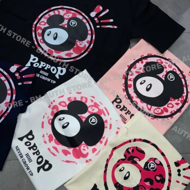 PopPop Hot Trend 2.026 Unisex Cotton Cao Cấp Form Rộng BM Authentic - Giá chỉ 440.000₫