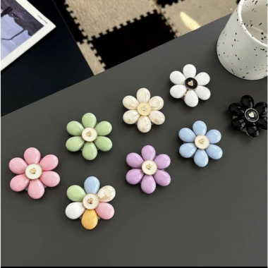 Popsocket Dán Điện Thoại Hình Hoa - Giá Đỡ Để Bàn Tiện Lợi, Chống Trượt, Giá 33.500₫
