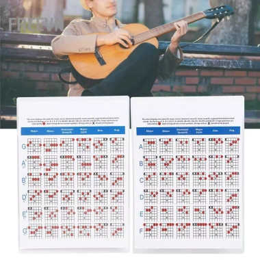 Poster Hình Ảnh Hợp Âm Guitar Chuyên Nghiệp Freevn Dành cho Người Học, Giảm 20% 3