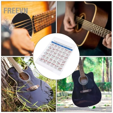 Poster Hình Ảnh Hợp Âm Guitar Chuyên Nghiệp Freevn Dành cho Người Học, Giảm 20% 6
