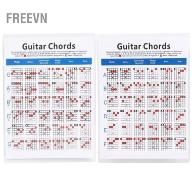 Poster Hình Ảnh Hợp Âm Guitar Chuyên Nghiệp Freevn Dành cho Người Học, Giảm 20% 7