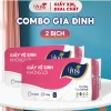 POSY Combo Gia Đình 2 Bìa GVS 10 Cuộn 3 Lớp Mềm Mịn Thoáng Nhẹ Tiết Kiệm