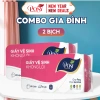 POSY Combo Gia Đình 2 Bìa GVS 10 Cuộn 3 Lớp Mềm Mịn Thoáng Nhẹ Tiết Kiệm 9