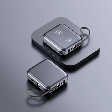 Power Bank 120W 2.0A 20.000mAh Siêu Nhanh Cáp Sạc, Dung Lượng Lớn, Nhỏ Gọn, In Logo - Giá Ưu Đãi 481.104₫