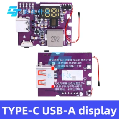 Power Bank 22.5W 3.7V/4.2V Sạc Nhanh Hai Chiều, USB-PD & QC3.0, Đèn Type-C, Kỹ Thuật Số - Chỉ 93.922₫ 7