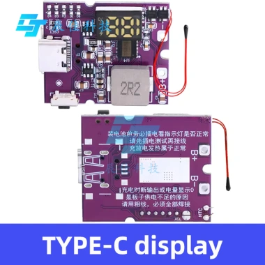 Power Bank 22.5W 3.7V/4.2V Sạc Nhanh Hai Chiều, USB-PD & QC3.0, Đèn Type-C, Kỹ Thuật Số - Chỉ 93.922₫ 9