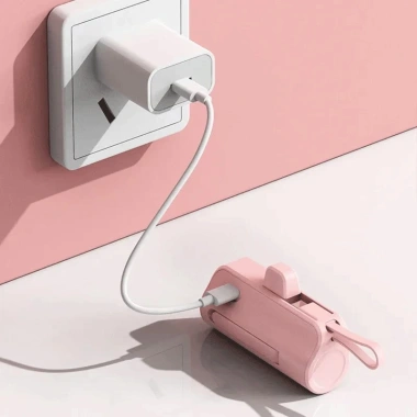 Power Bank Capsule Mini 5.000mAh Wireless Sạc nhanh Pin ngoài khẩn cấp cho iPhone Type-C - Giá ưu đãi 284.571₫
