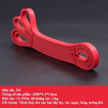 Powerband Dây Kháng Lực Hỗ Trợ Tập Tay Trước & Ngực - Tăng Độ Khó Chống Đẩy, Giá Gốc 97.170₫ Giảm còn 79.000₫ 8