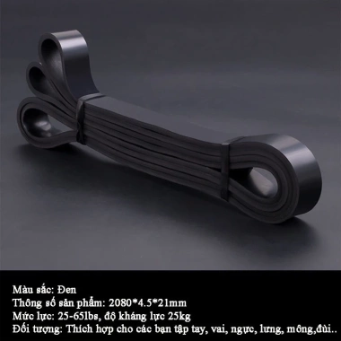 Powerband Dây Kháng Lực Hỗ Trợ Tập Tay Trước & Ngực - Tăng Độ Khó Chống Đẩy, Giá Gốc 97.170₫ Giảm còn 79.000₫ 9
