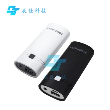 PowerBank Case Pin 18.650 Thiết Kế Tháo Rời Đèn Báo Điện Thoại Thông Minh Trắng Đen