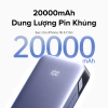Powerbank UGREEN 20.000mAh 30W PD PPS 25W Sạc nhanh 4 cổng iPhone Android - 669.000₫ 3