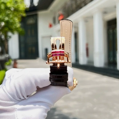 PP 5.724 GR Factory Customer độ cọc số, niềng, tai, khoá Ruby huyết bọc vàng, kiểm định, giảm giá 35,8 triệu 7